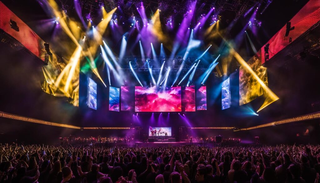 Detroit concert video wall supplier Detroit concert video wall supplier