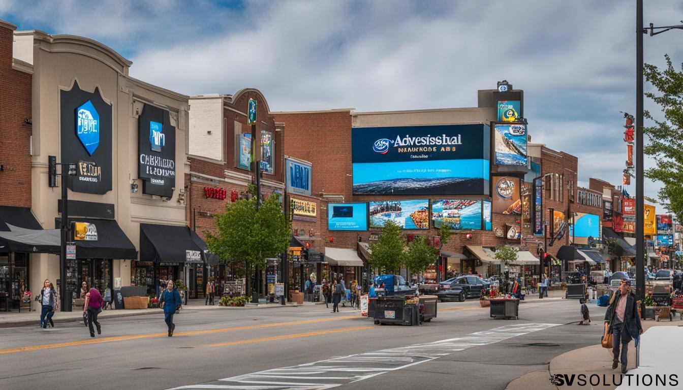 Digital signage in Clinton Township