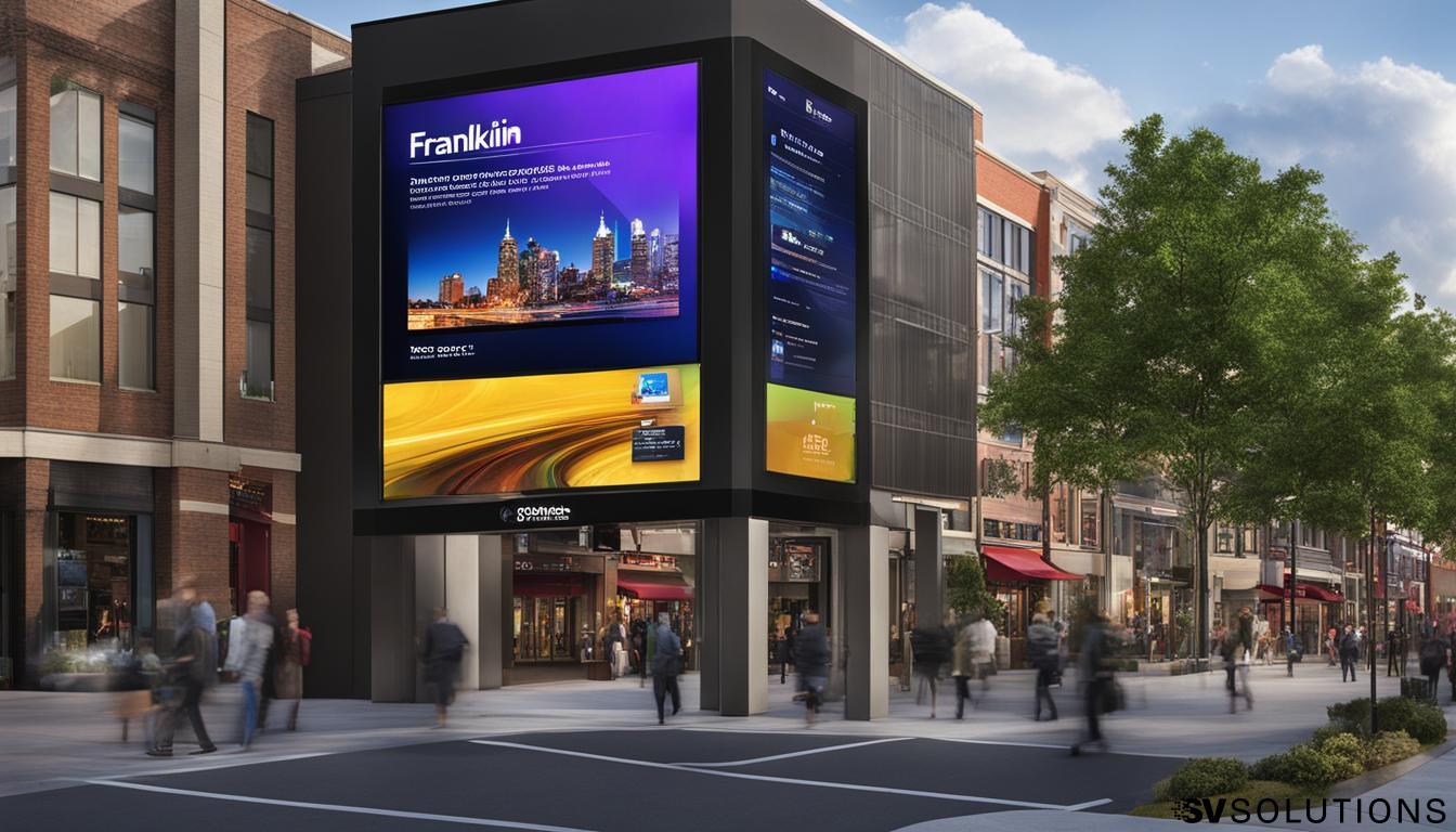 Digital Signage Solutions in Franklin