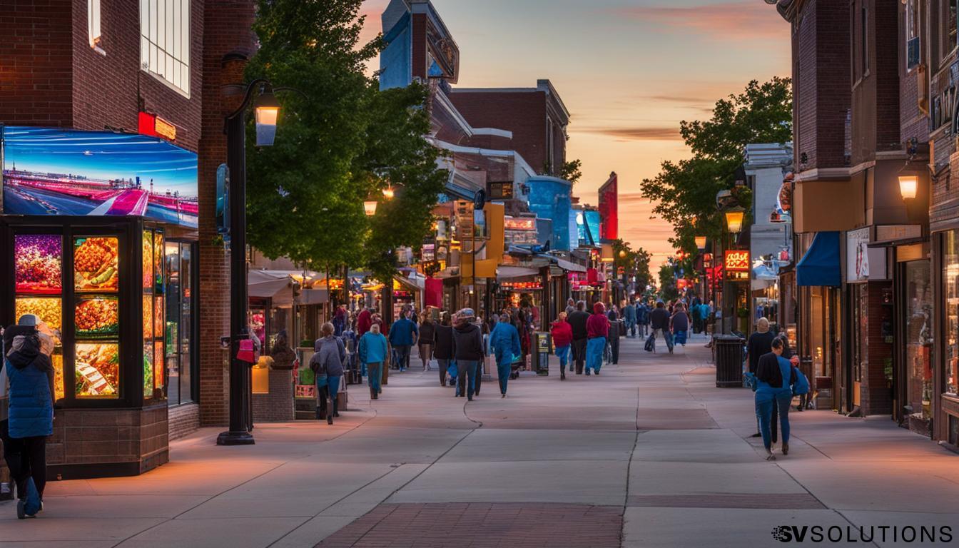 Digital signage in St. Clair Shores
