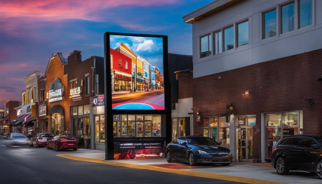 Digital signage installation Digital signage installation