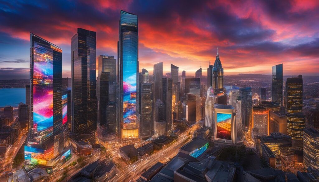 Dynamic Advertising with LED Video Walls Dynamic Advertising with LED Video Walls