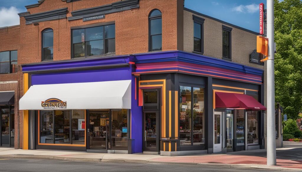 Germantown outdoor signage Germantown outdoor signage