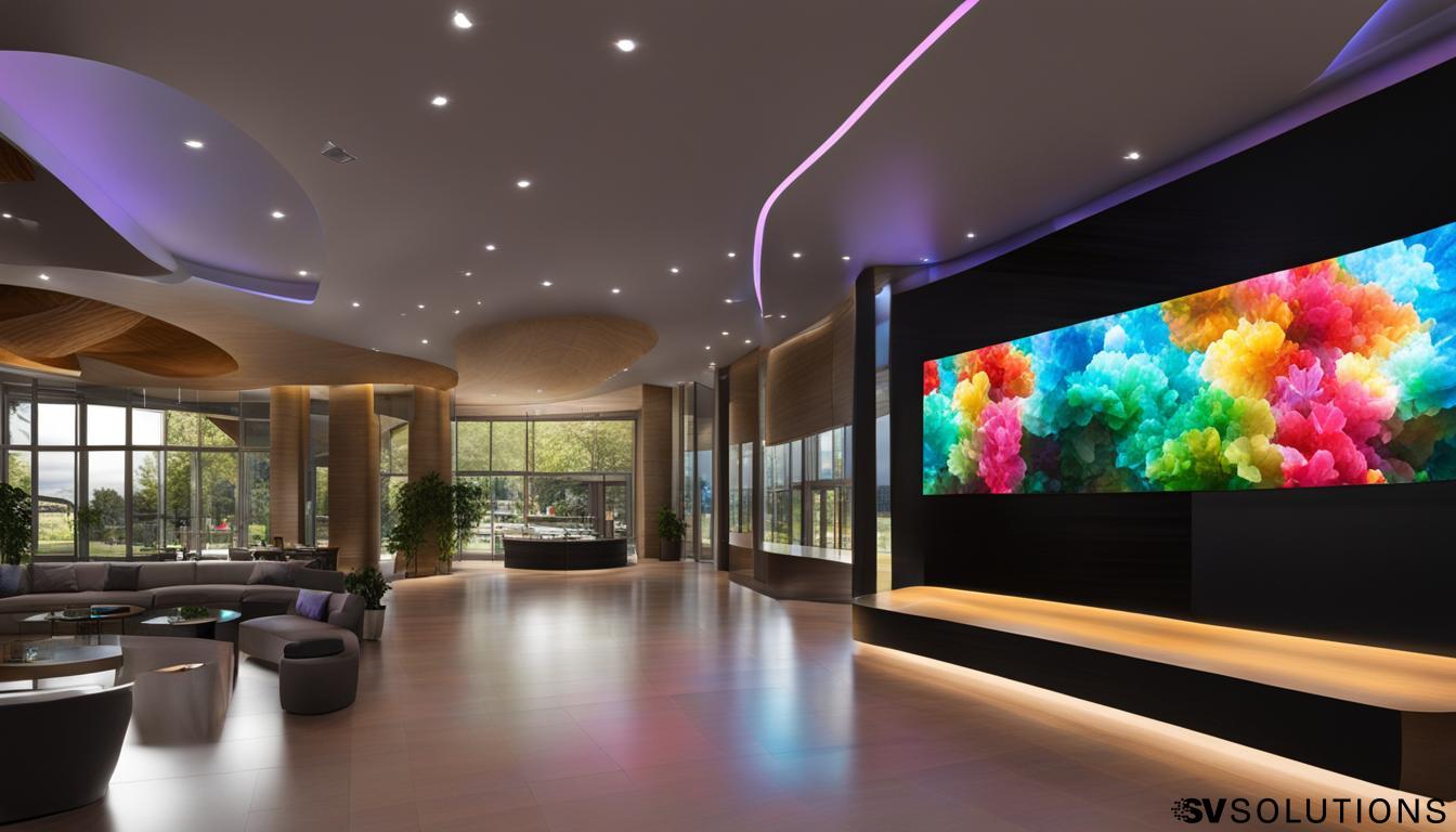 Indoor LED screen in Eden Prairie