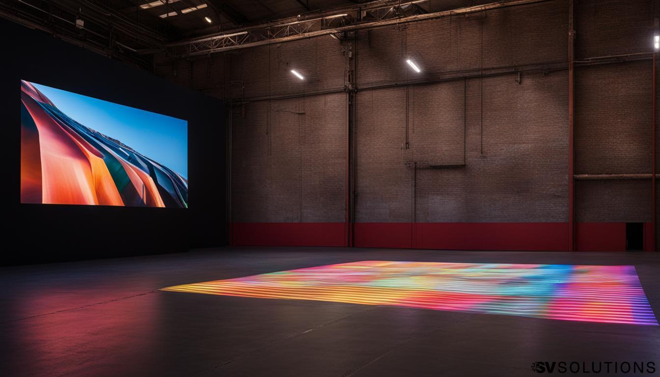 Explore the Vibrant Visuals of Our Indoor LED Screen in Parma