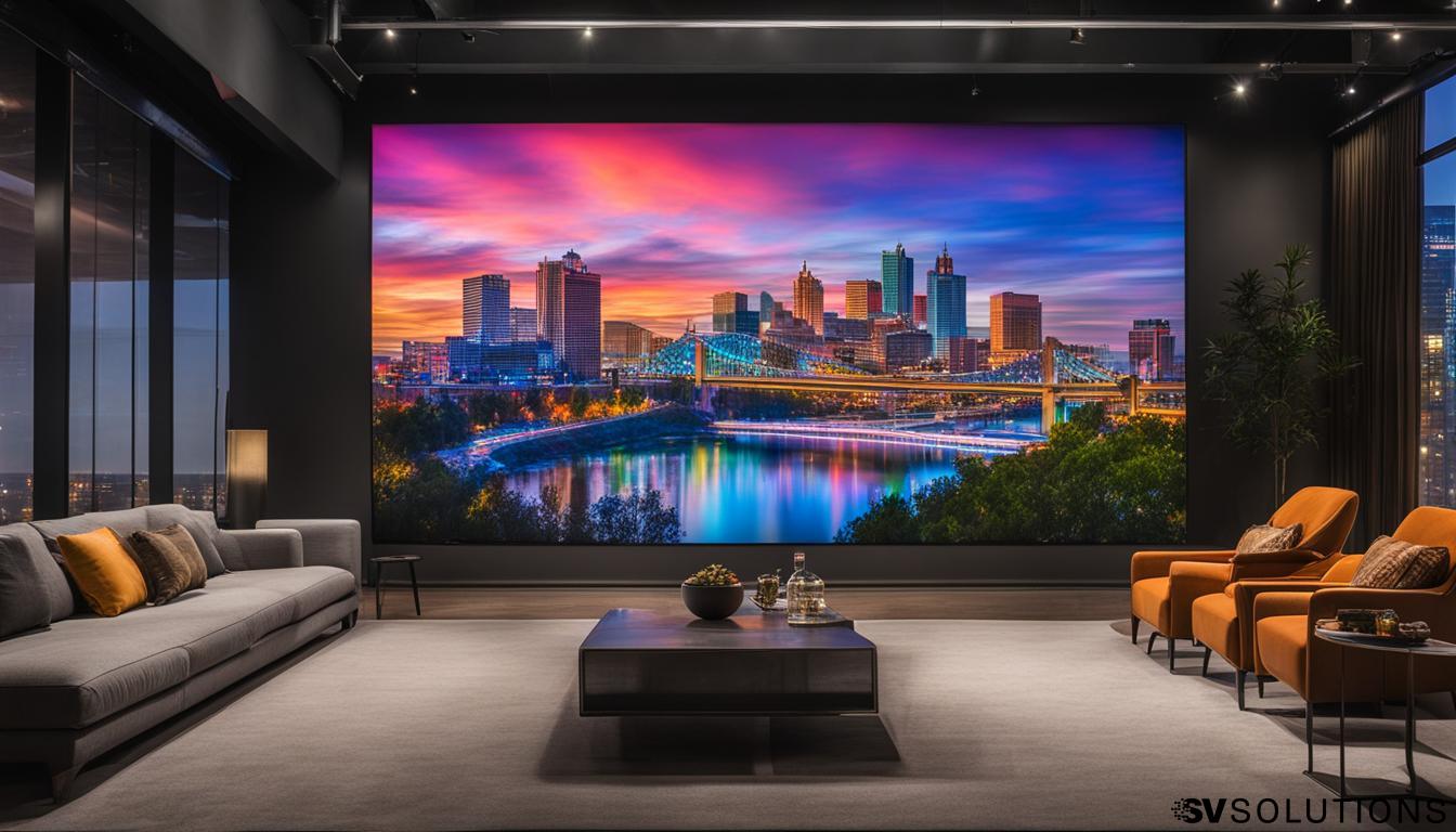 Indoor LED screen in Toledo with Sound & Video Solutions