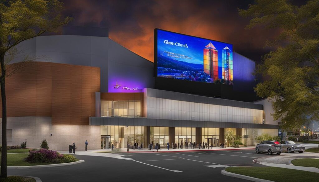 LED Display for Church in Glen Burnie LED Display for Church in Glen Burnie