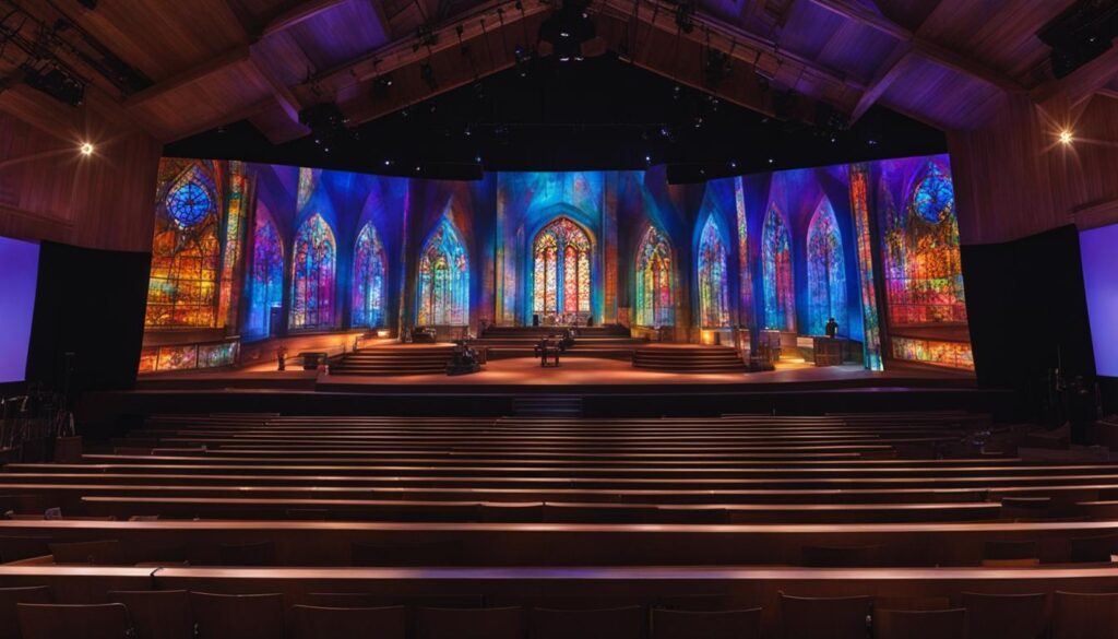 LED Screen for Church in Canton