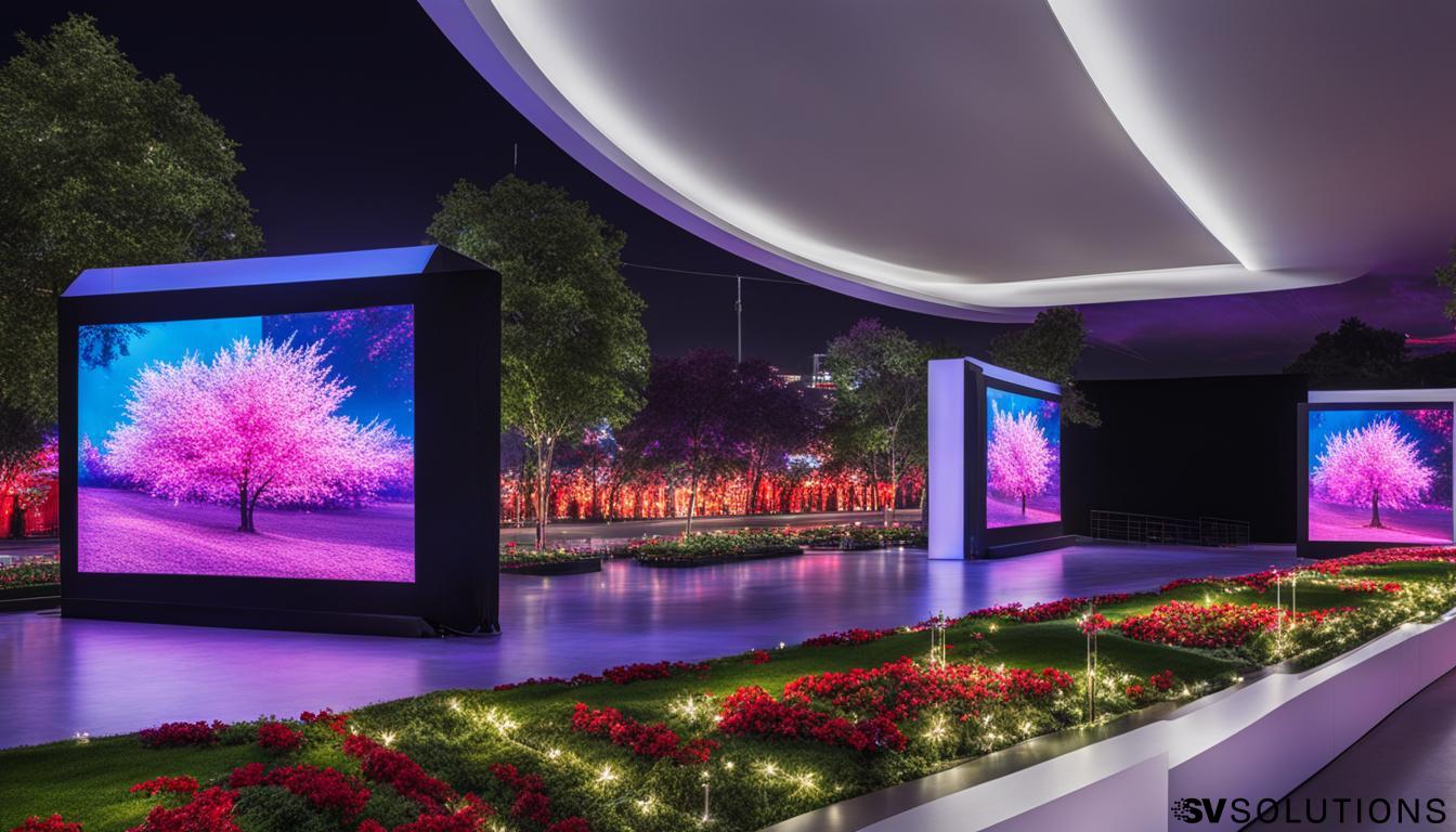 LED Screen for Holiday Events