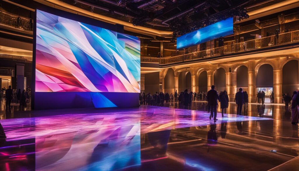 LED Video Wall Installation LED Video Wall Installation