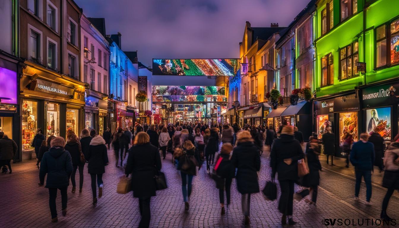 LED display in Dundalk