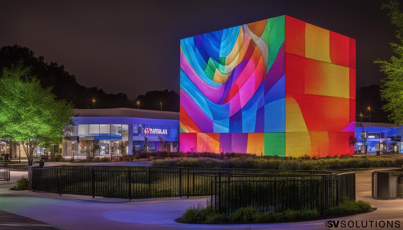 LED display in Gaithersburg