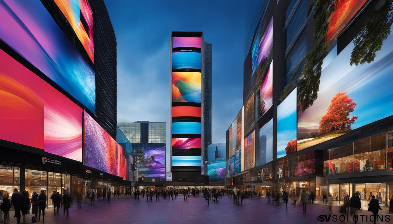 LED Display in Severn