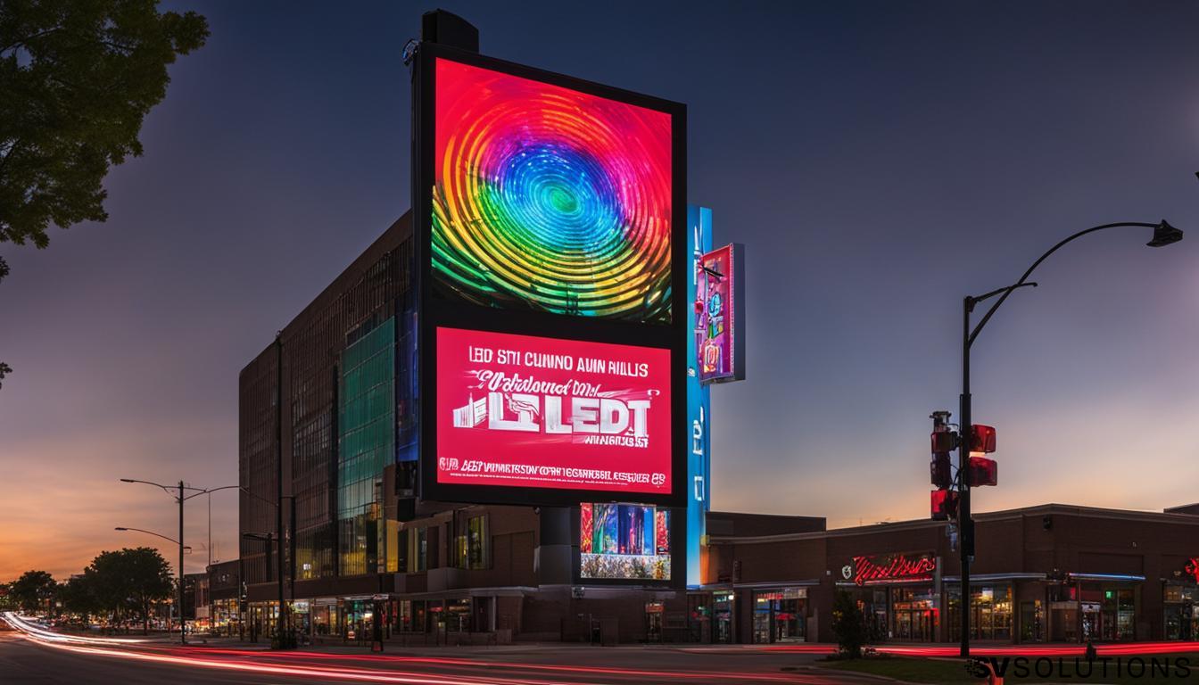 LED display in West Allis