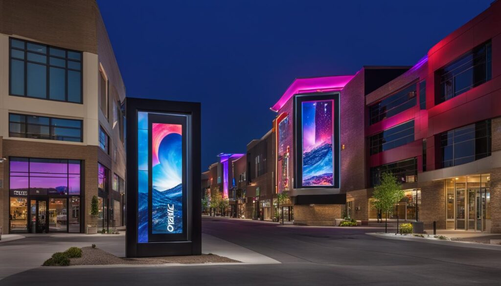 LED display installation Coon Rapids