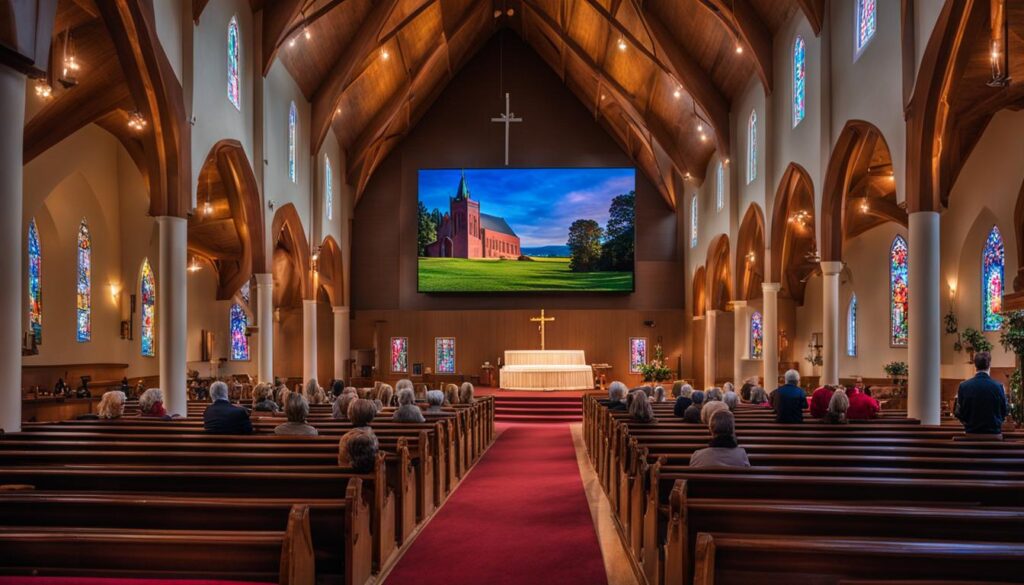 LED display screens for church in Duluth LED display screens for church in Duluth