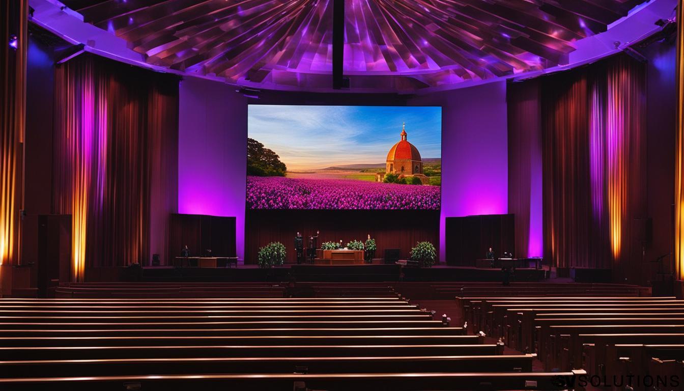 LED Screen for Church in Altoona: Enhancing Worship Experiences