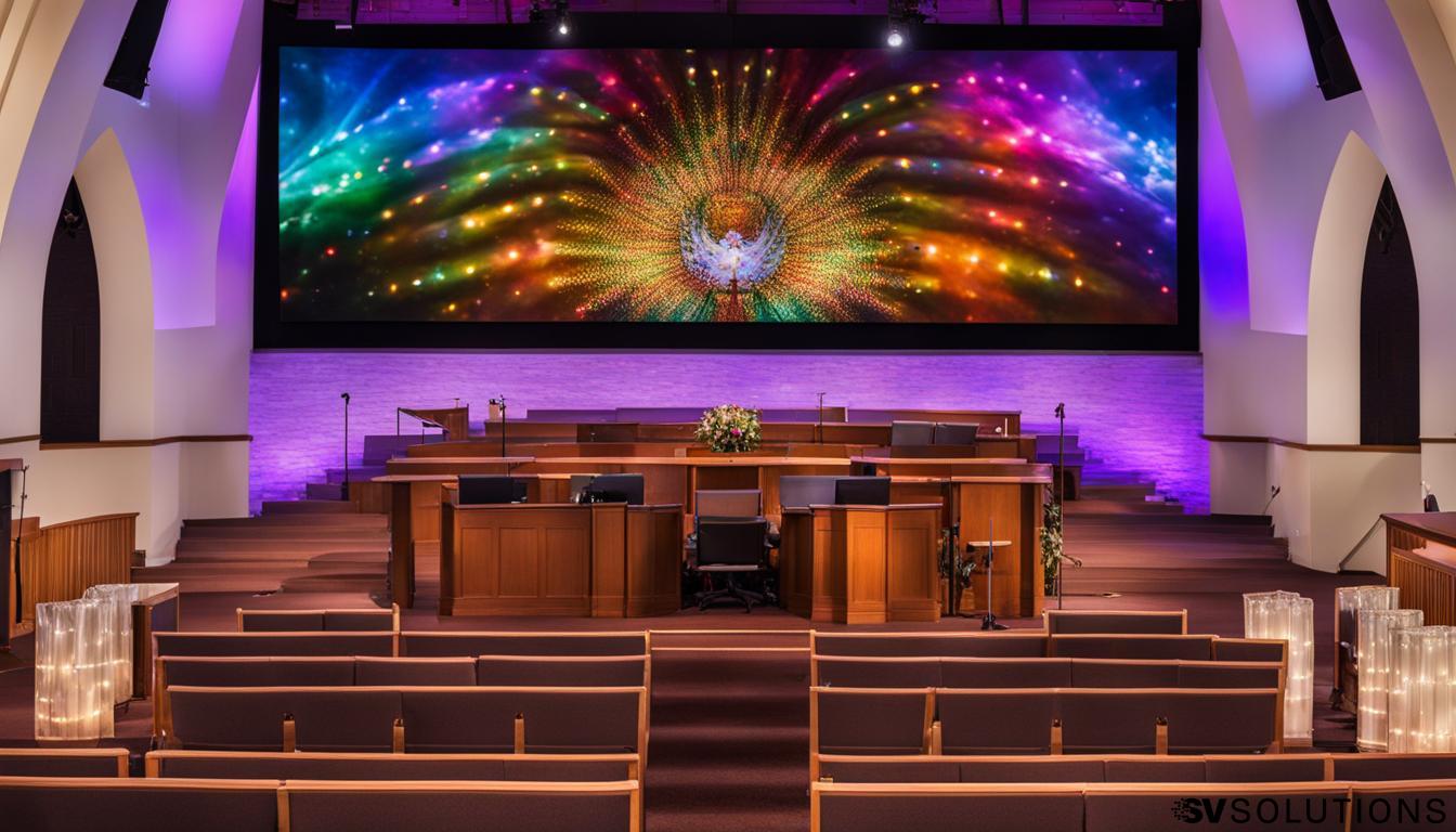 LED Screen for Church in Bartlett: Enhance Worship with Sound & Video Solutions