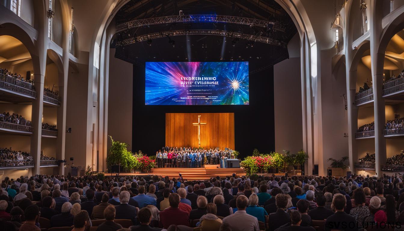 LED Screen for Church in Brookfield: Enhance Your Worship Experiences