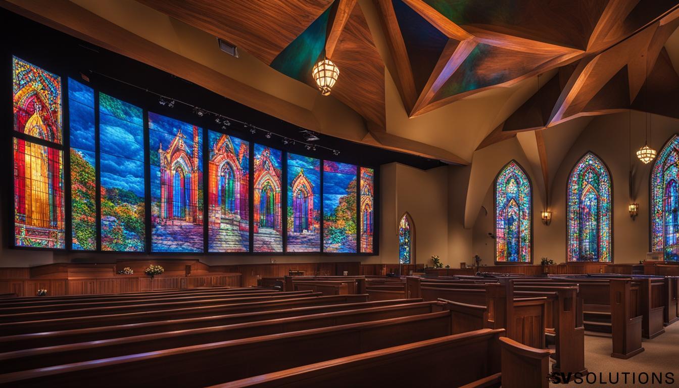 LED Screen for Church in Burnsville: Enhancing Worship Experiences
