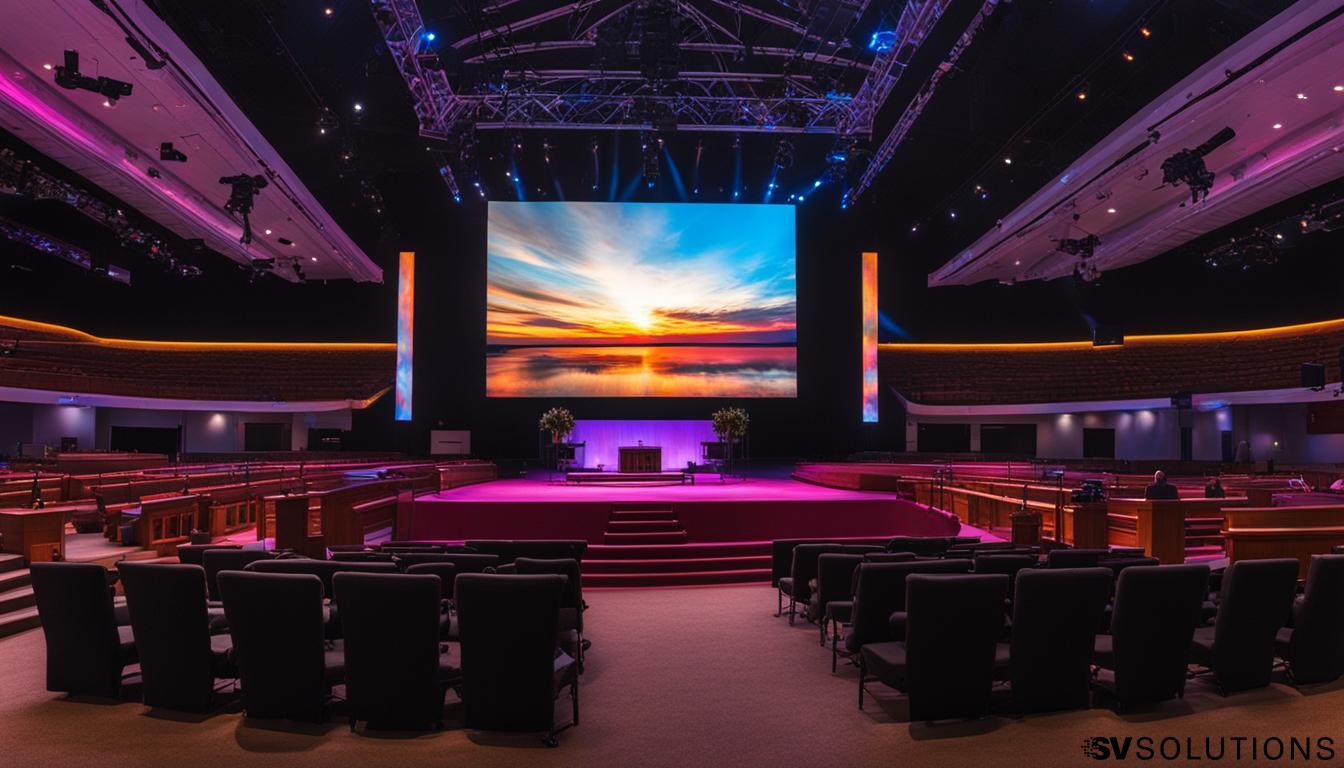 LED Screen for Church in Chattanooga