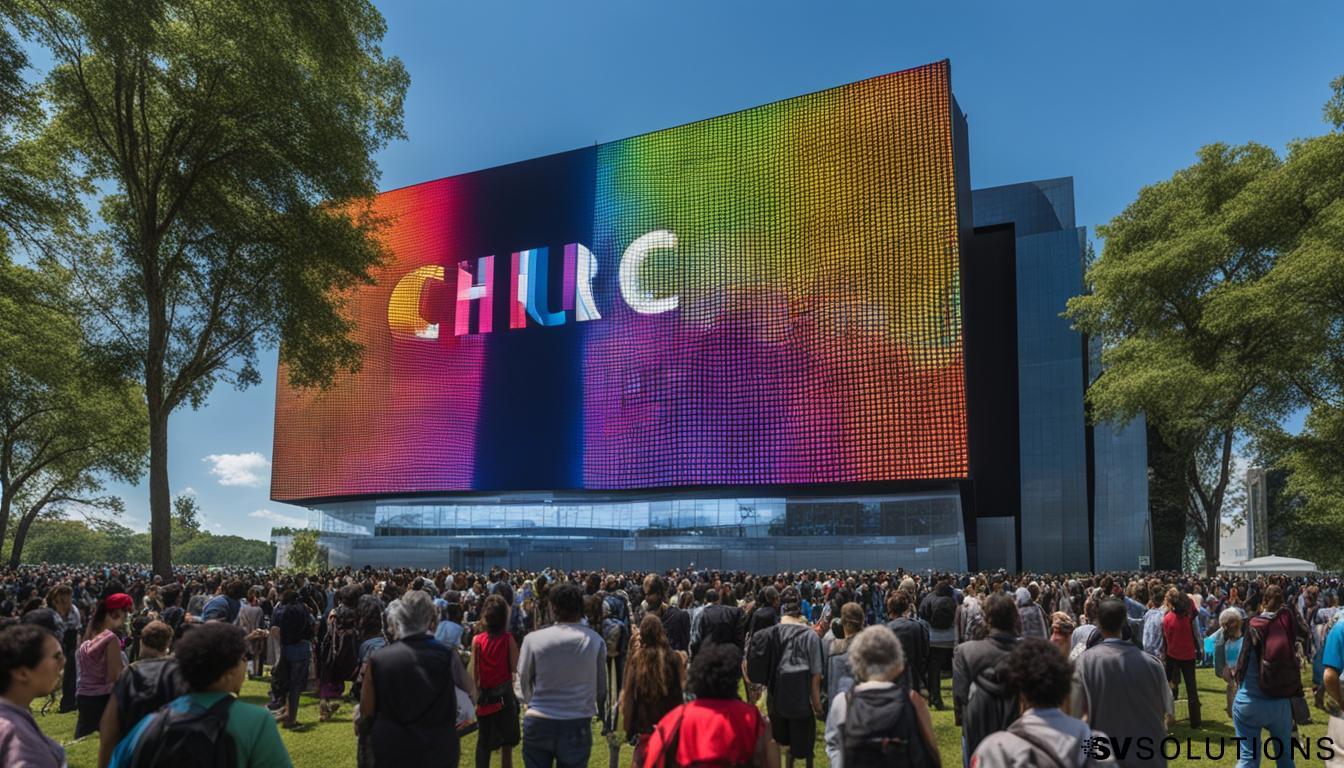 LED Screen for Church in Clarksville