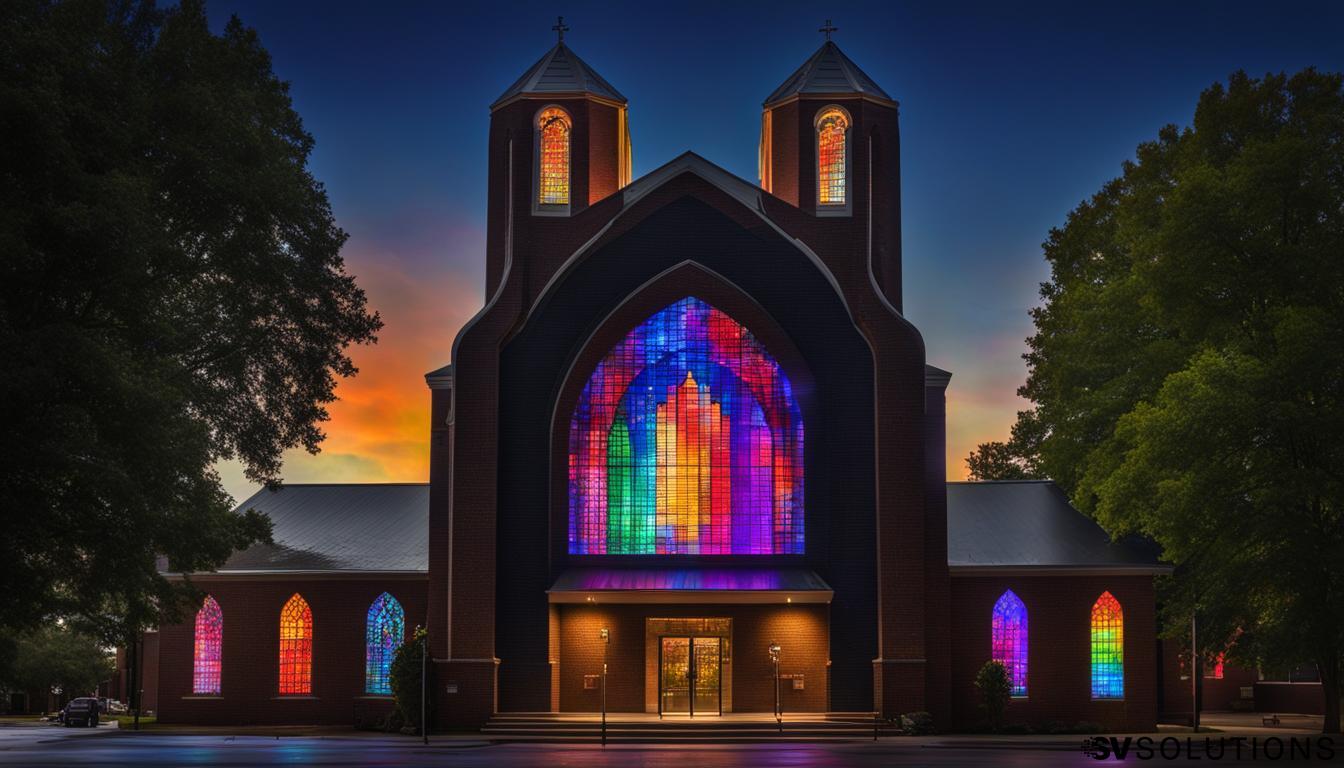 LED Screen for Church in Collierville