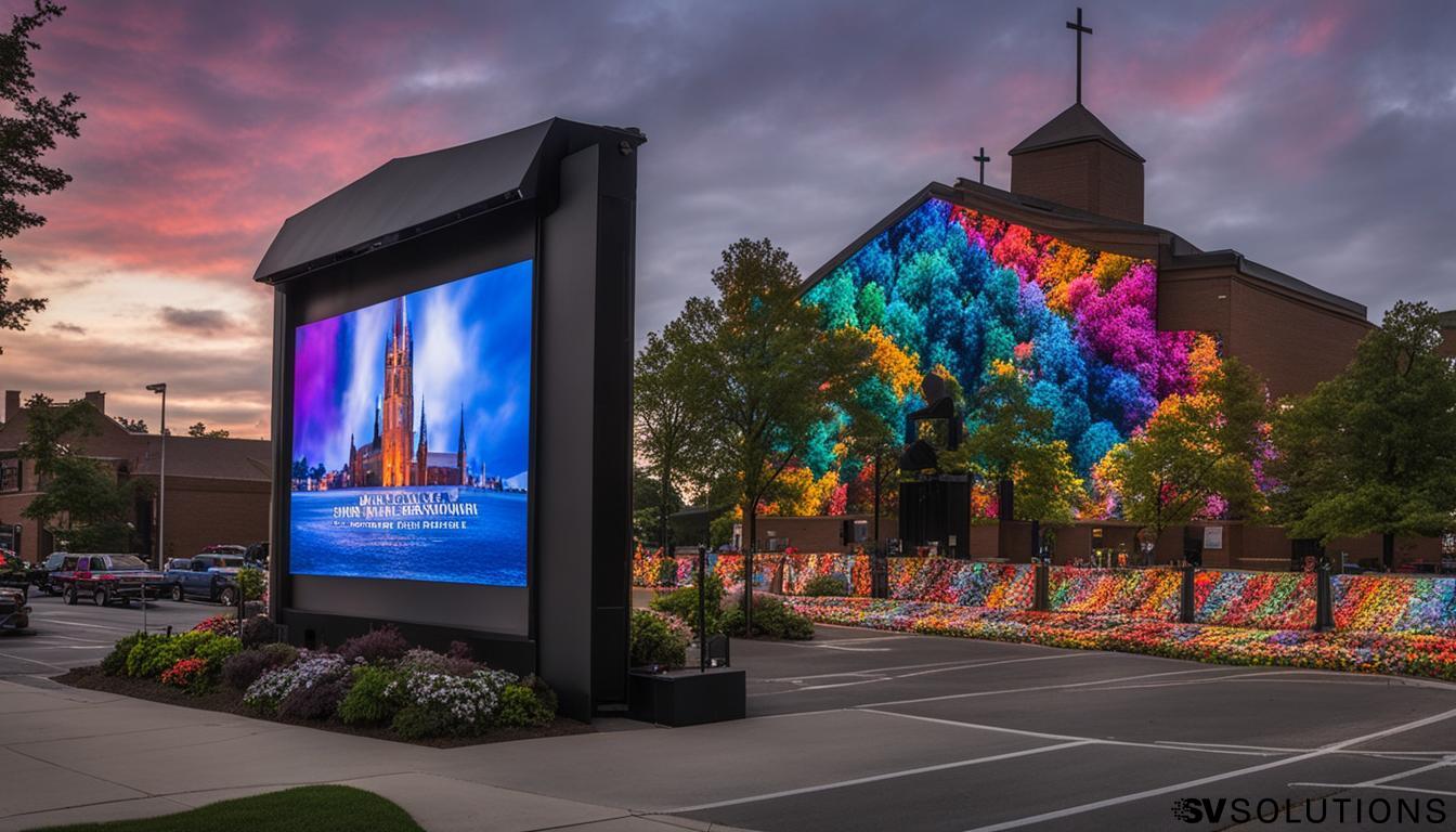 Transform Your Church in Erie with an LED Screen