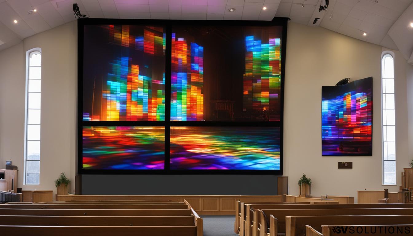 LED Screen for Church in Essex