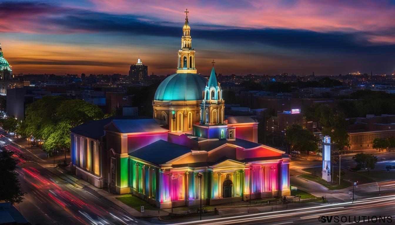 LED Screen for Church in Filadelfia