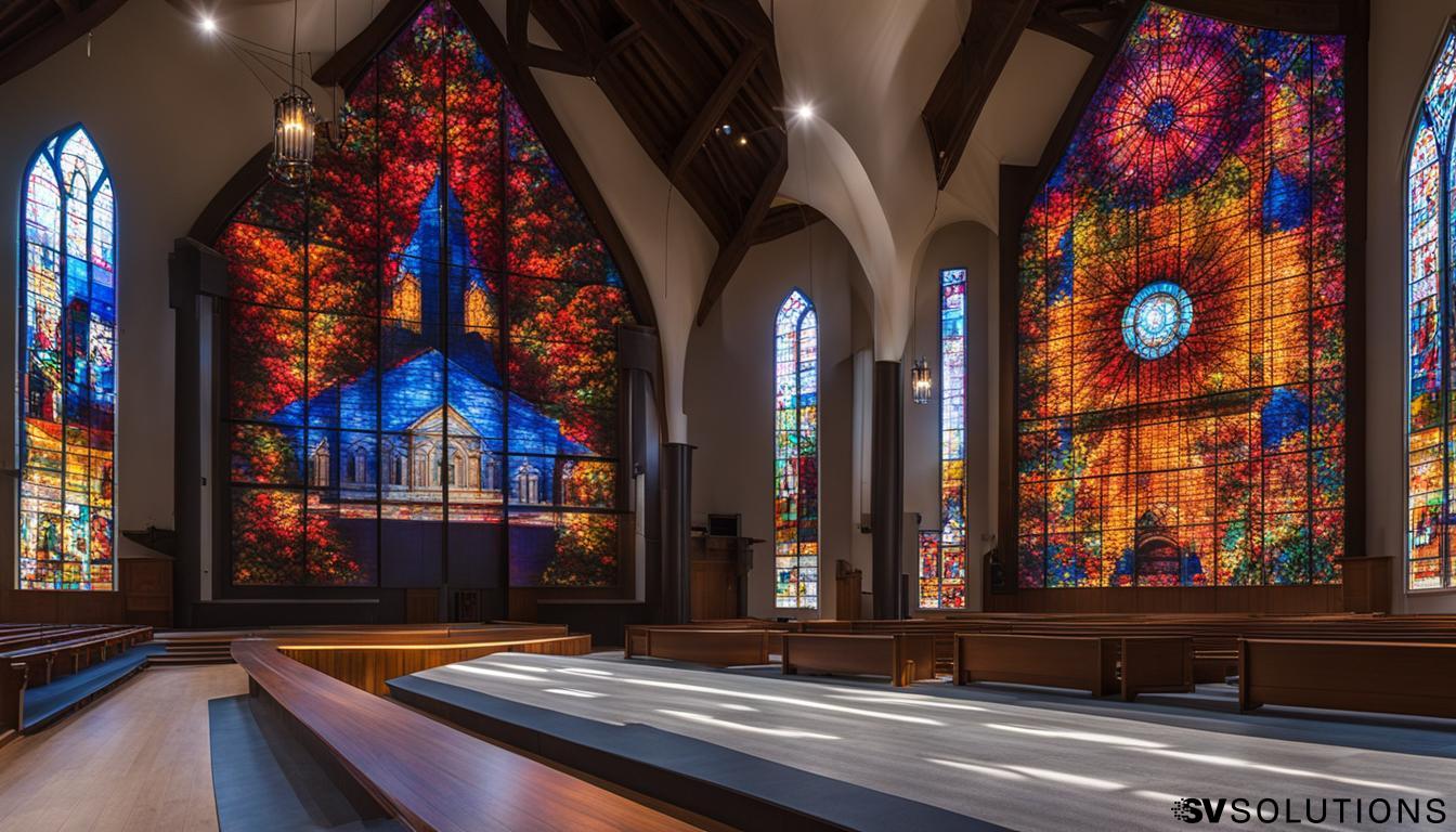 LED Screen for Church in Franklin