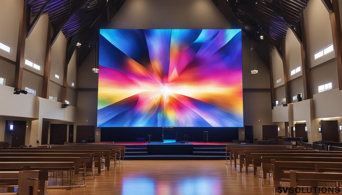 LED Screen for Church in Germantown