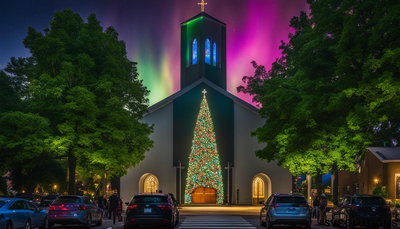 LED Screen for Church in Germantown
