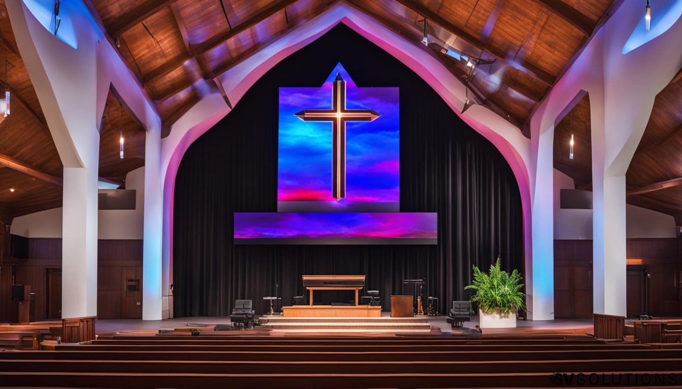 LED Screen for Church in Jackson