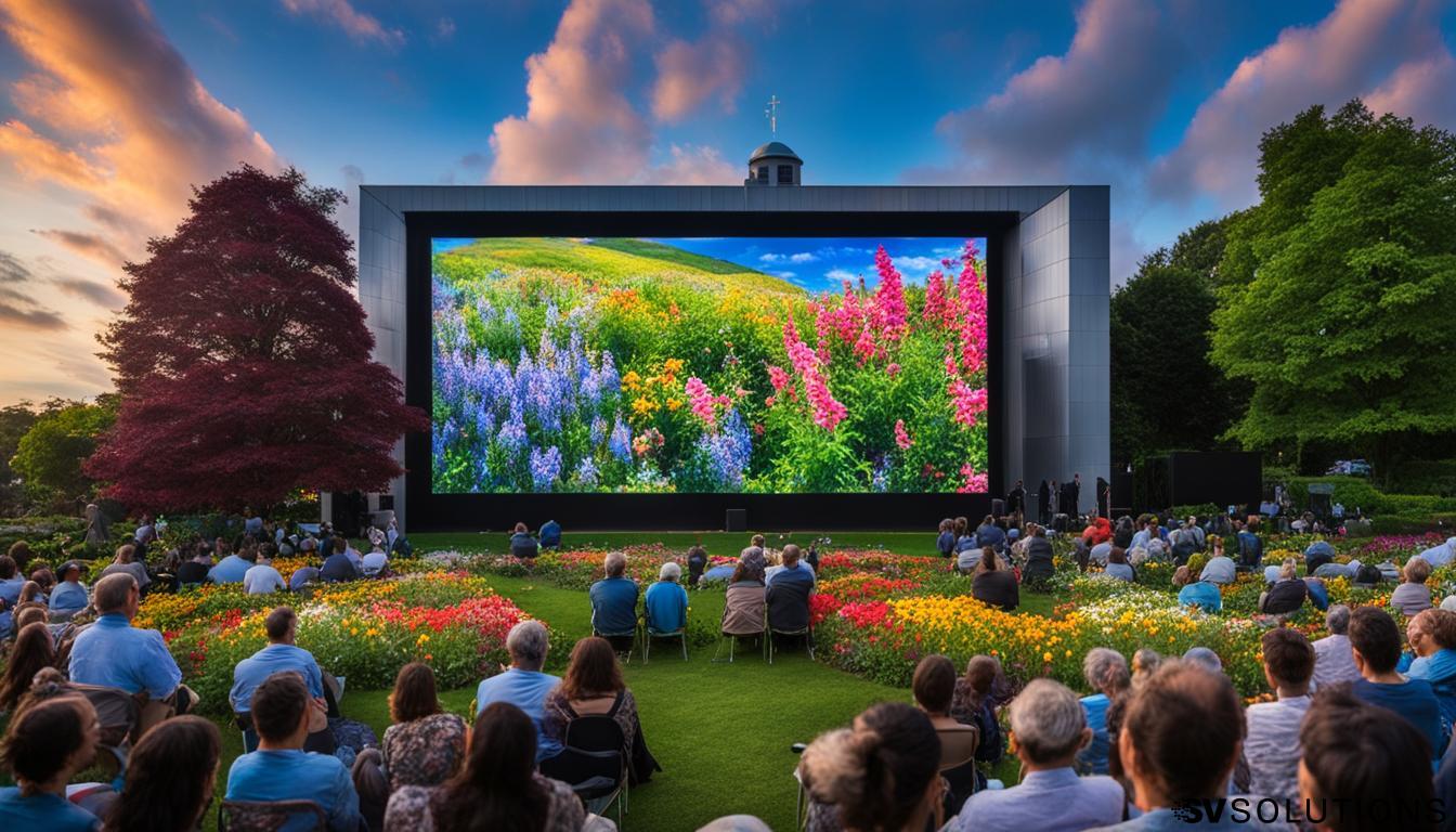 LED Screen for Church in Knoxville