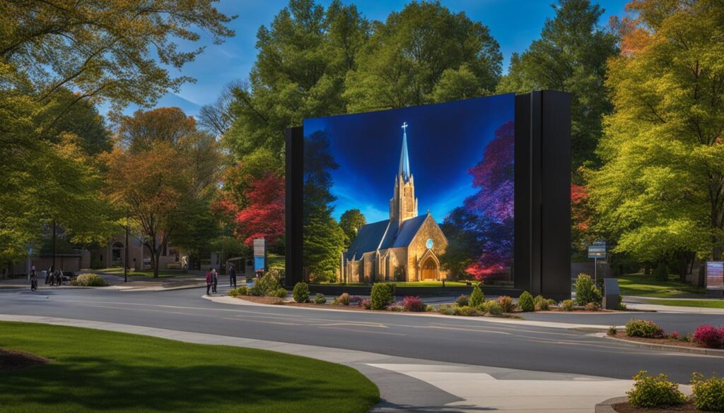LED screen for church in Lancaster LED screen for church in Lancaster