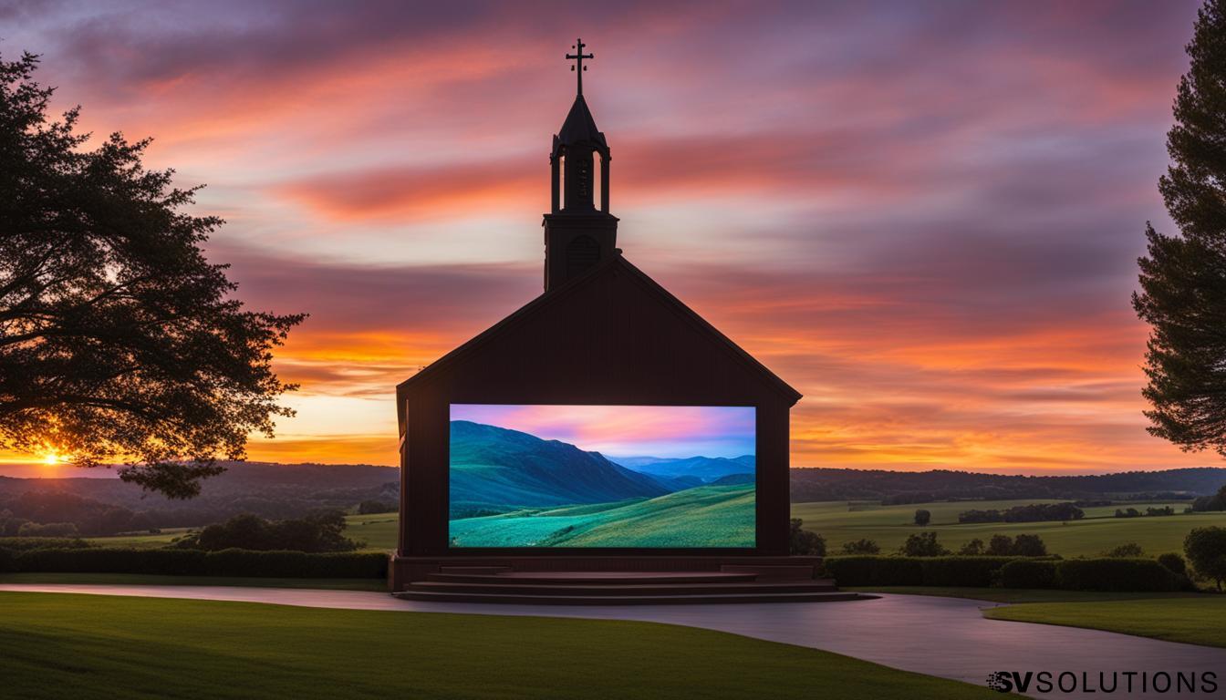 LED Screen Solutions for Churches in Lancaster with Sound & Video Solutions
