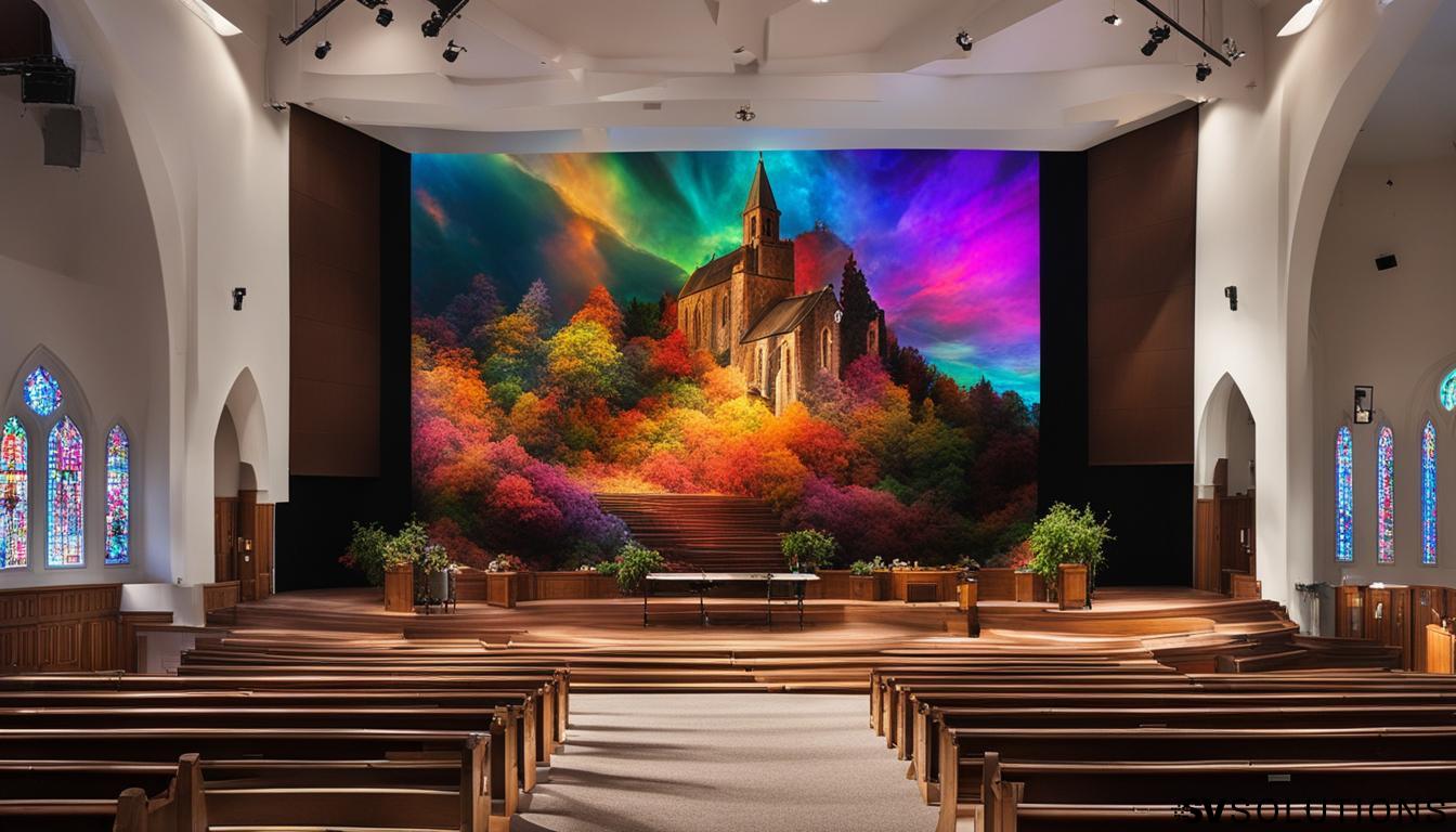 LED Screen for Church in Plymouth
