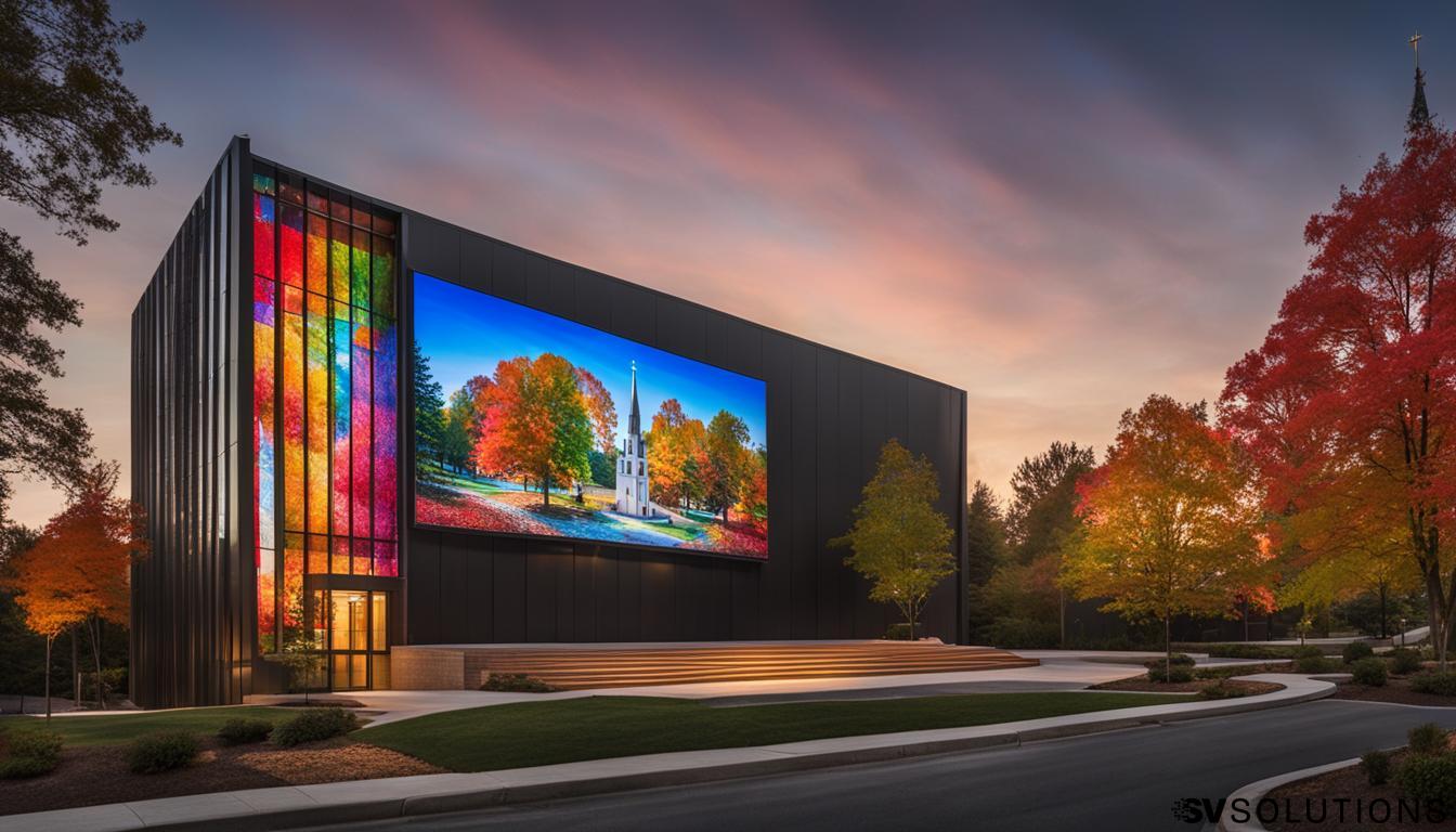 LED Screen for Church in Potomac: Elevate Your Worship Experience