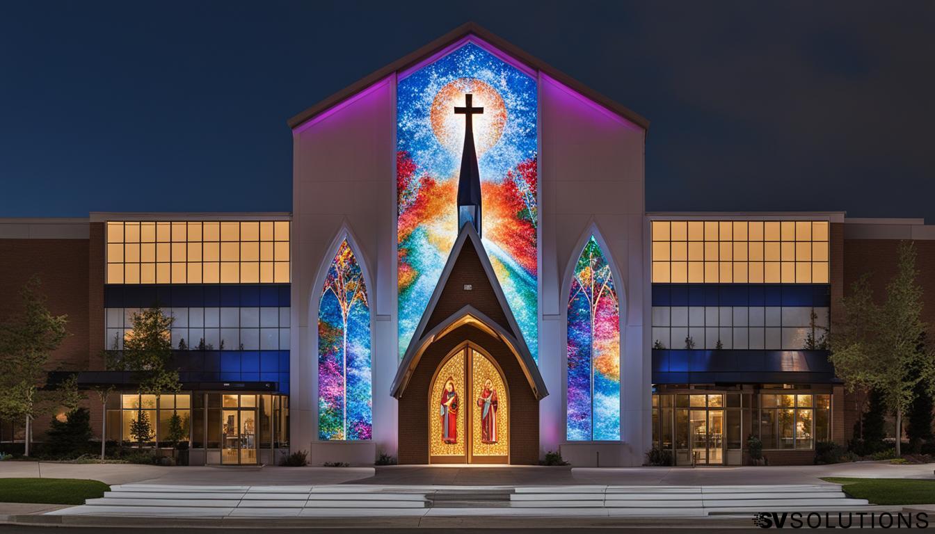 LED Screen for Church in Sterling Heights