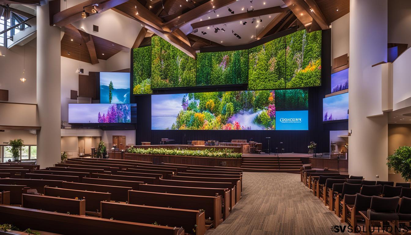 LED Screen for Church in Woodbury