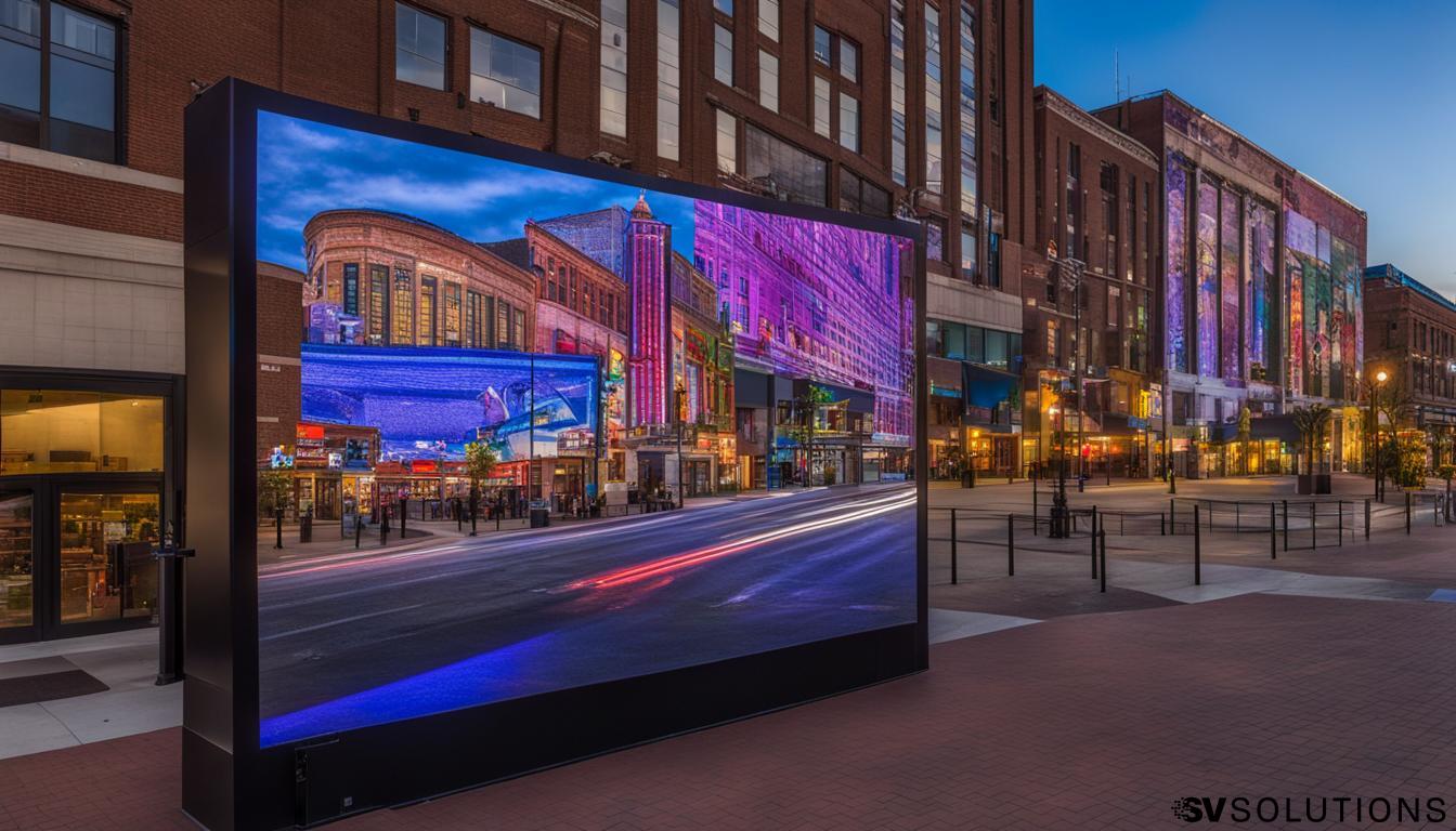 LED Screen in Akron