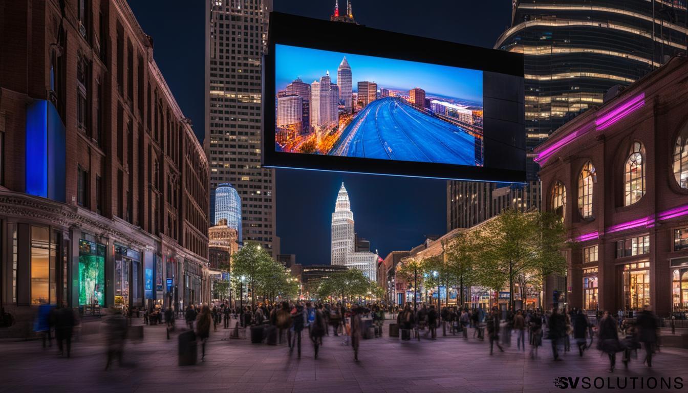 LED Screen in Cleveland
