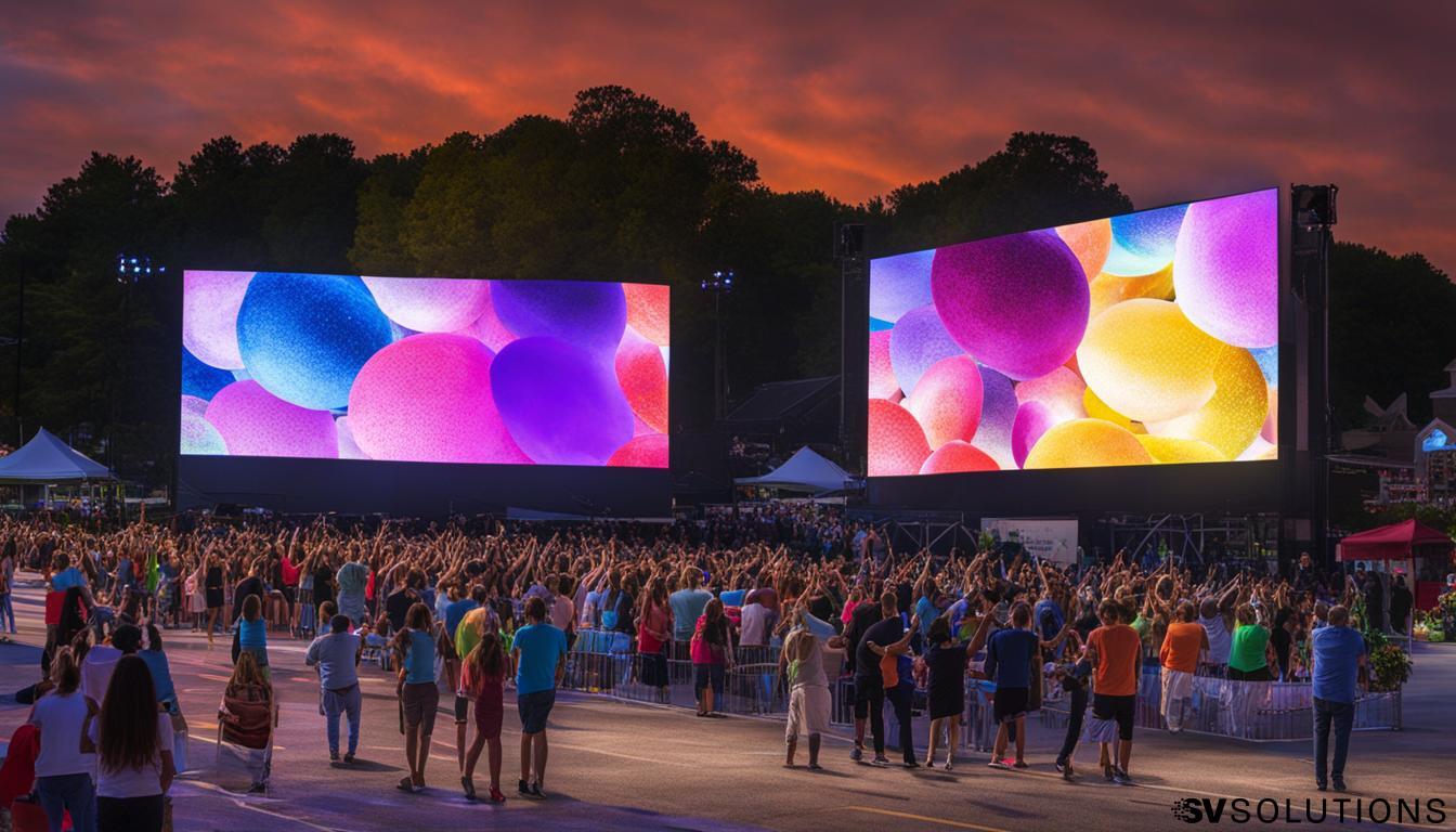Discover the Vibrant Visuals of Our LED Screen in Rockville