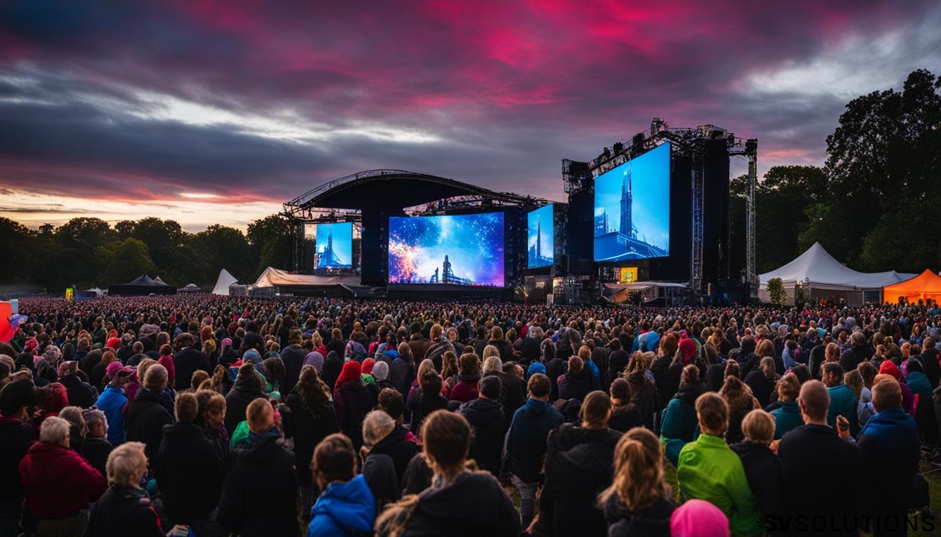 LED Screen in Severn – Sound & Video Solutions