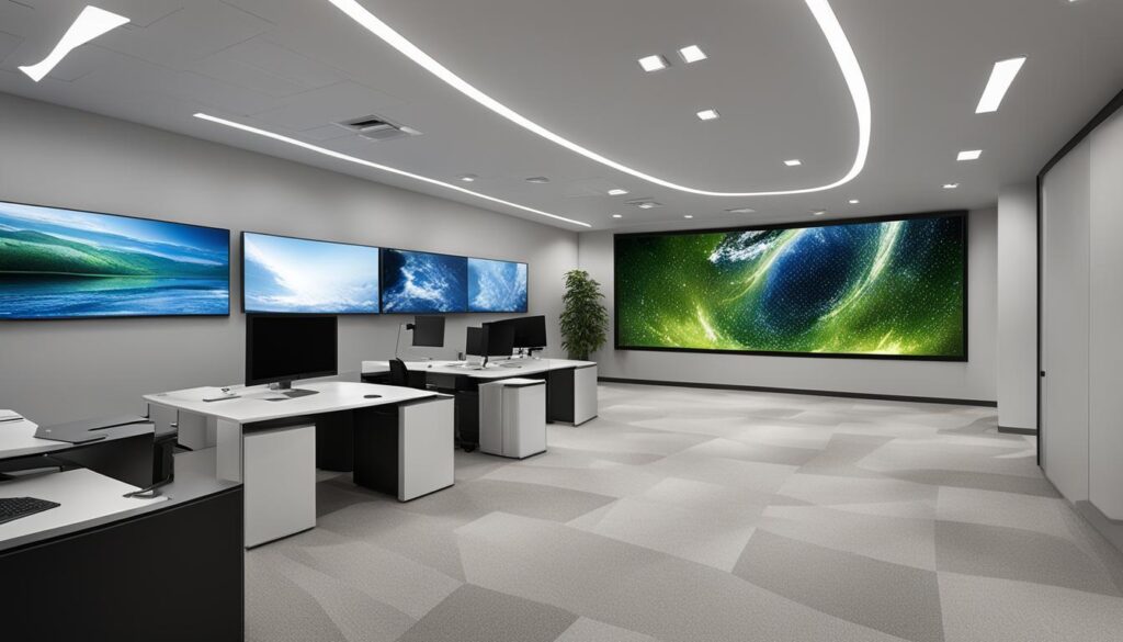 LED screen installation in Gaithersburg