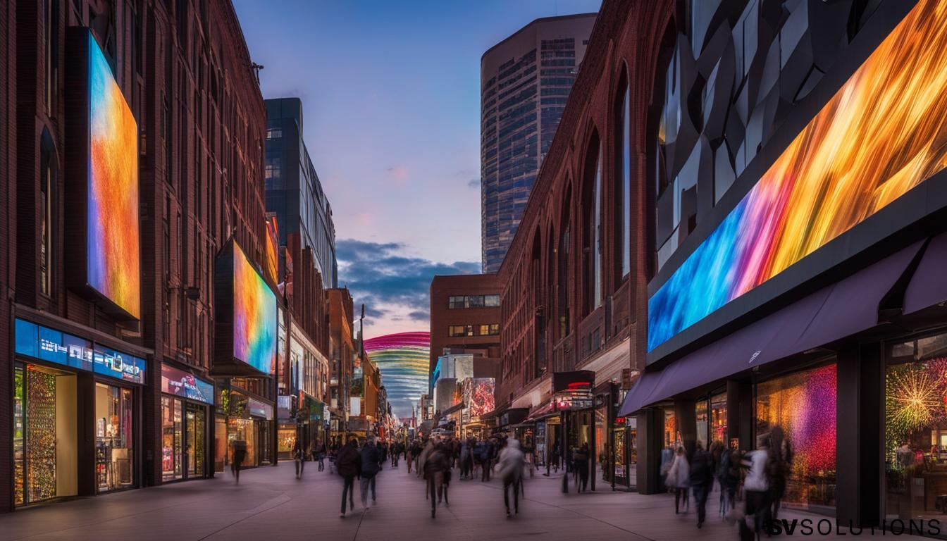 LED Screen Panels in Akron