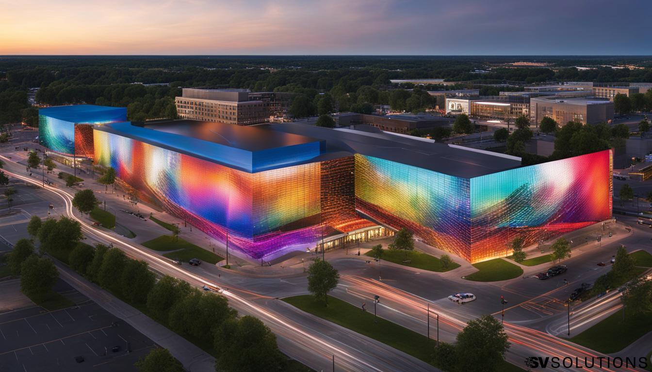 LED screen panels in Coon Rapids