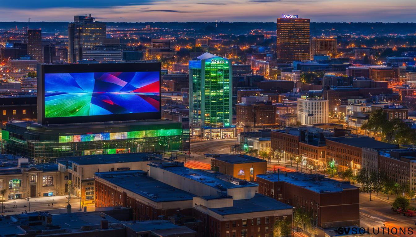 LED Screen Panels in Dayton with Sound & Video Solutions