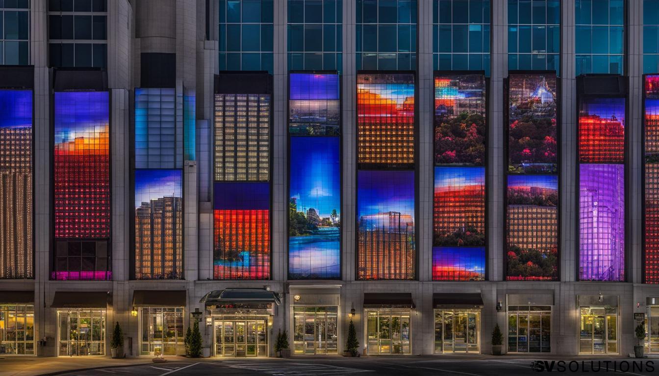 LED screen panels in Hendersonville